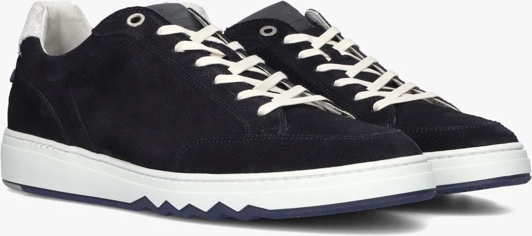FLORIS VAN BOMMEL blauwe floris van bommel lage sneakers sfm-10183