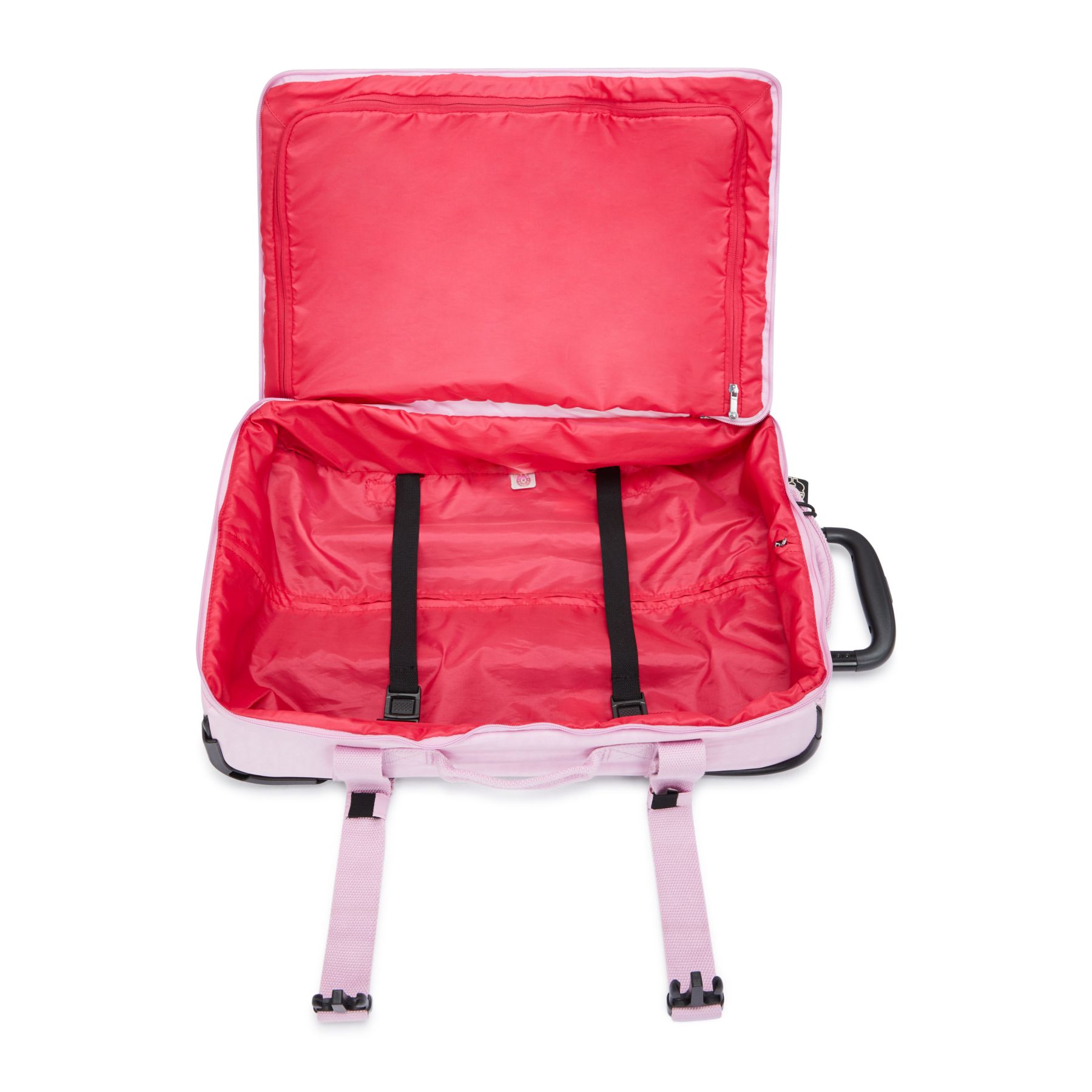 AVIANA S Petit bagage à main à roulettes avec sangles ajustables - Blooming Pink