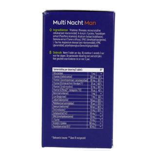Vitakruid Multi Dag & Nacht Man Tabletten 60TB