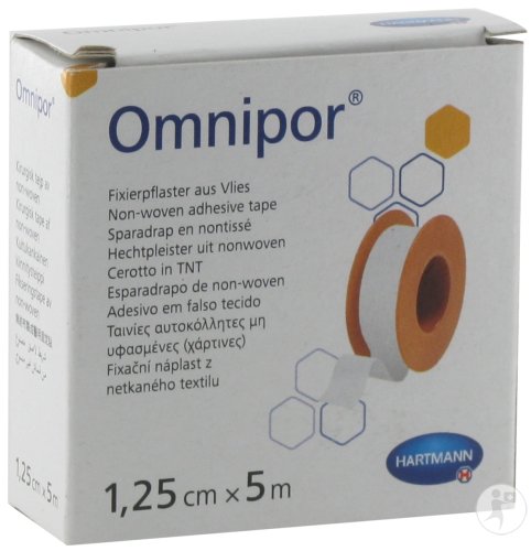 Hartmann Omnipor Sparadrap 1,25cm x 5m Pièce 1