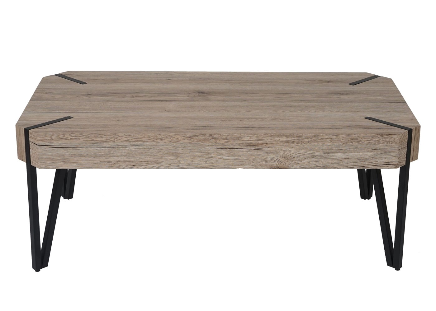 Couchtisch Kos T573, Wohnzimmertisch, 43x110x60cm