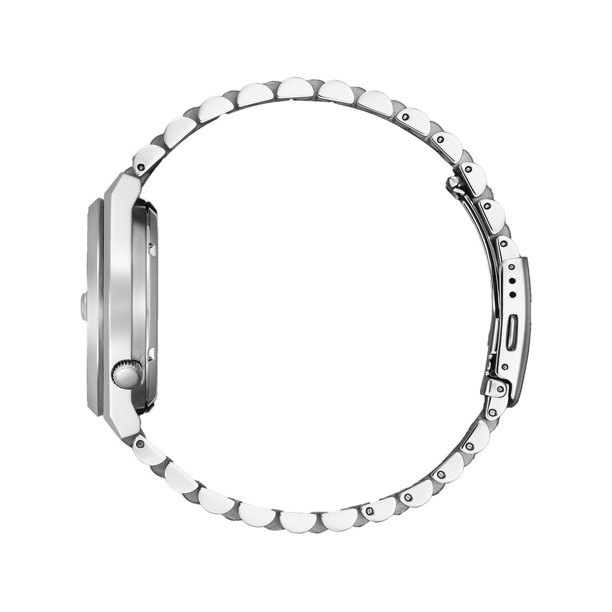 Montre CITIZEN Tsuyosa homme automatique bracelet acier gris