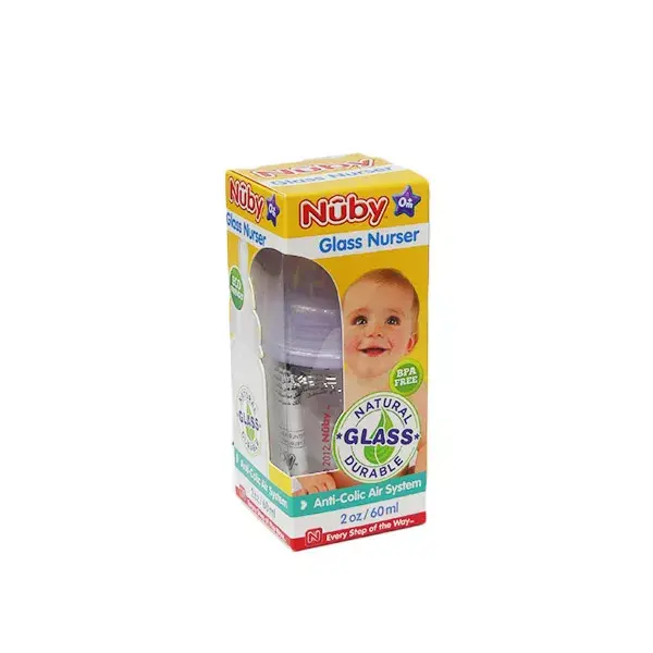 Nuby Biberon Verre Cuivre +0m 60ml