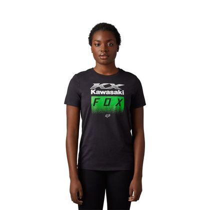 T-Shirt manches courtes Fox WOMEN FOX X KAWI - Noir