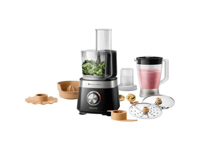 Philips Viva Collection HR7530 - Køkkenmaskine - 850 W - sort