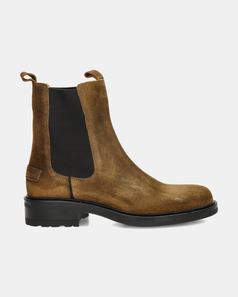 Shabbies Amsterdam Dean Chelseaboots  - cognac