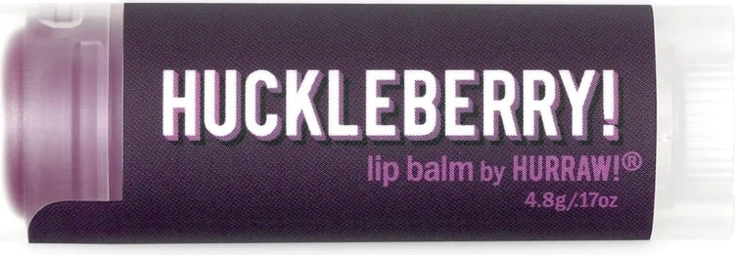 HURRAW!  Lippenpflegestift Huckleberry, 4,80 g