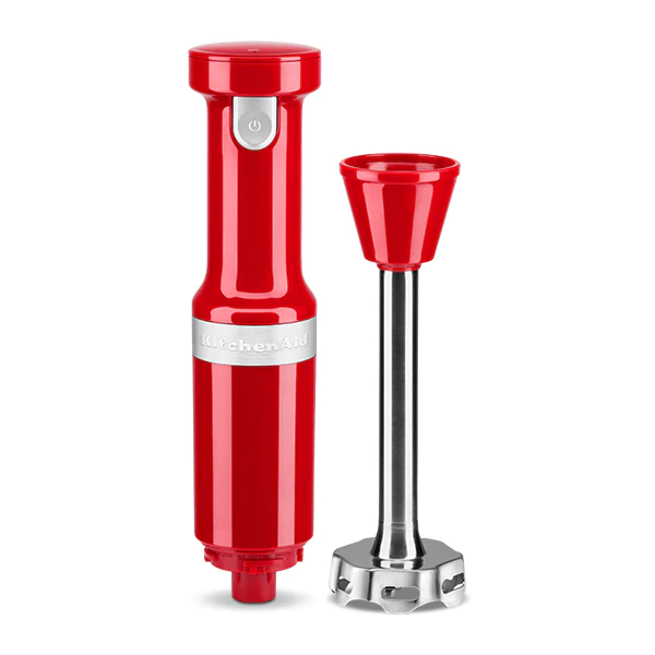 Mixeur plongeant sans fil rouge empire 5KHBBV53EER Kitchenaid