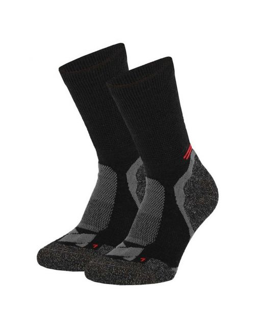 Xtreme Hiking Socks Extra Warm 2-Pack Zwart - Sokken