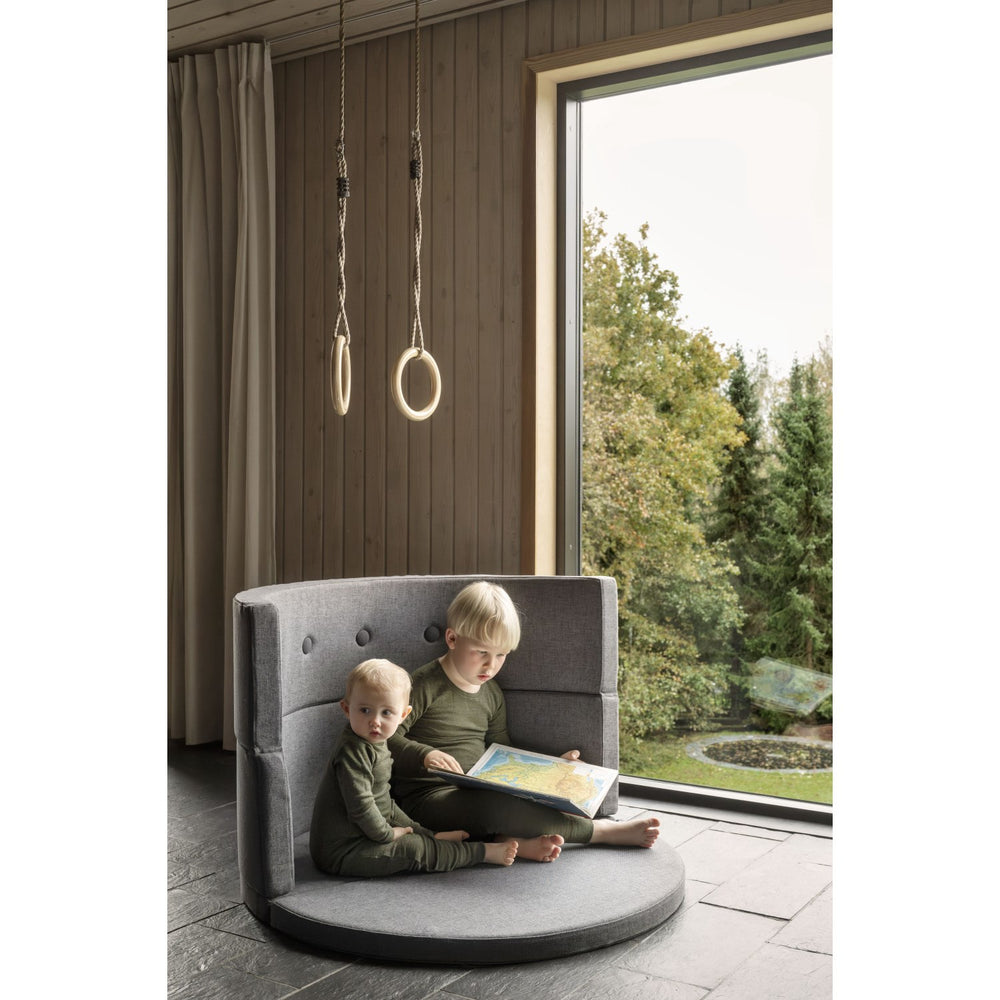 Køb by KlipKlap Multi Grey With Grey Play Fold Circle 👑 Luksusbaby