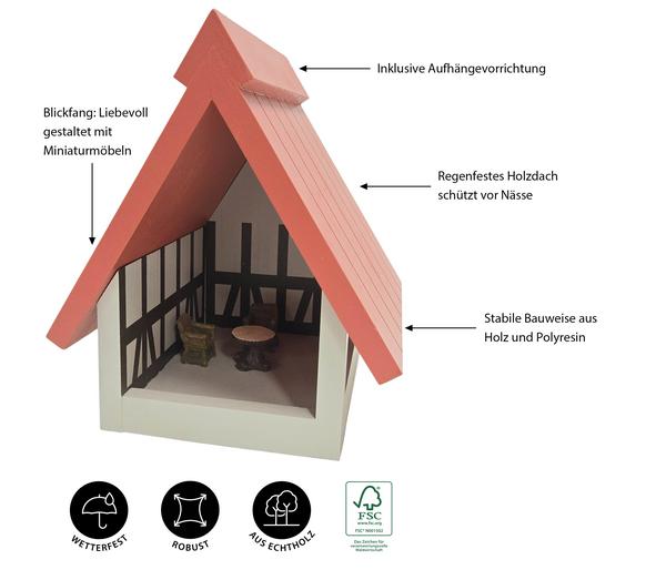 Dehner Natura Premium Futterstelle Haldor, ca.