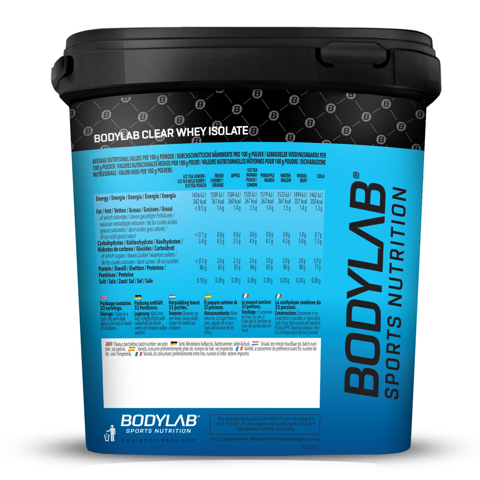 Clear Whey Isolate - 1200g - Cola