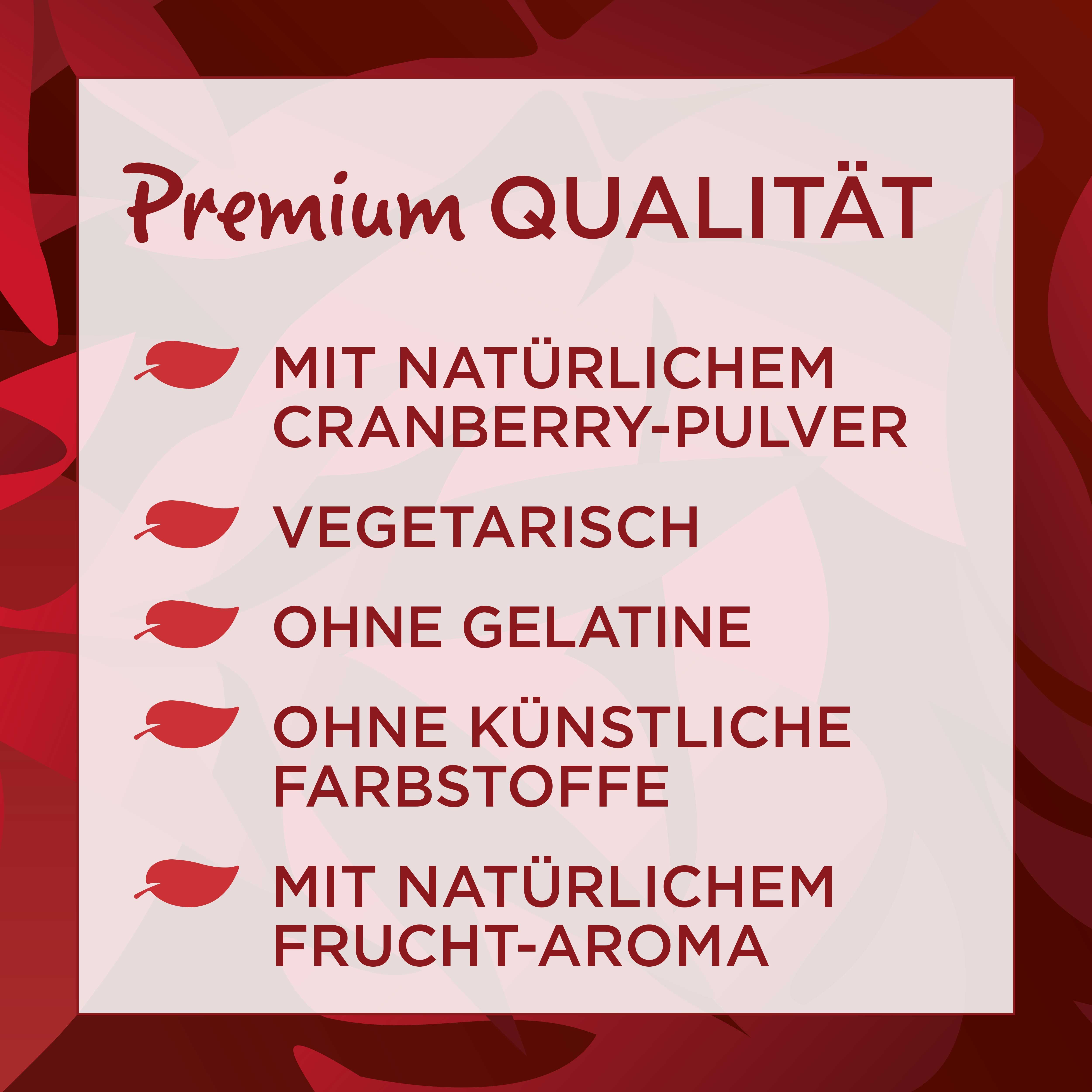 Nature's Way Cranberry Komplex Gummies - mit Vitamin C & D-Mannose - Immunsystem stärken mit Vit. C