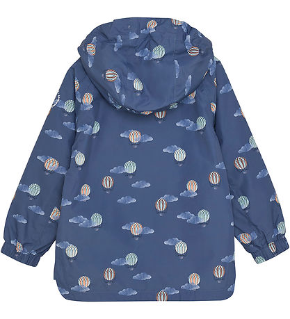 En Fant Sommerjacke - Vintage Indigo m. Heißluftballons