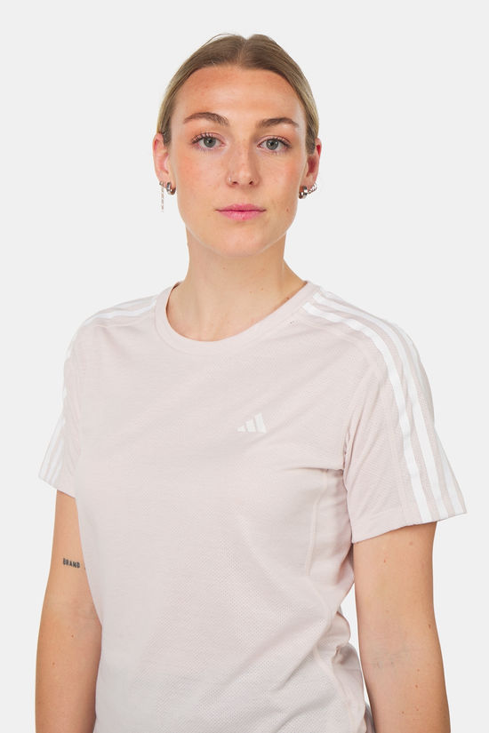 adidas adidas Own the Run 3-Stripes T-shirt