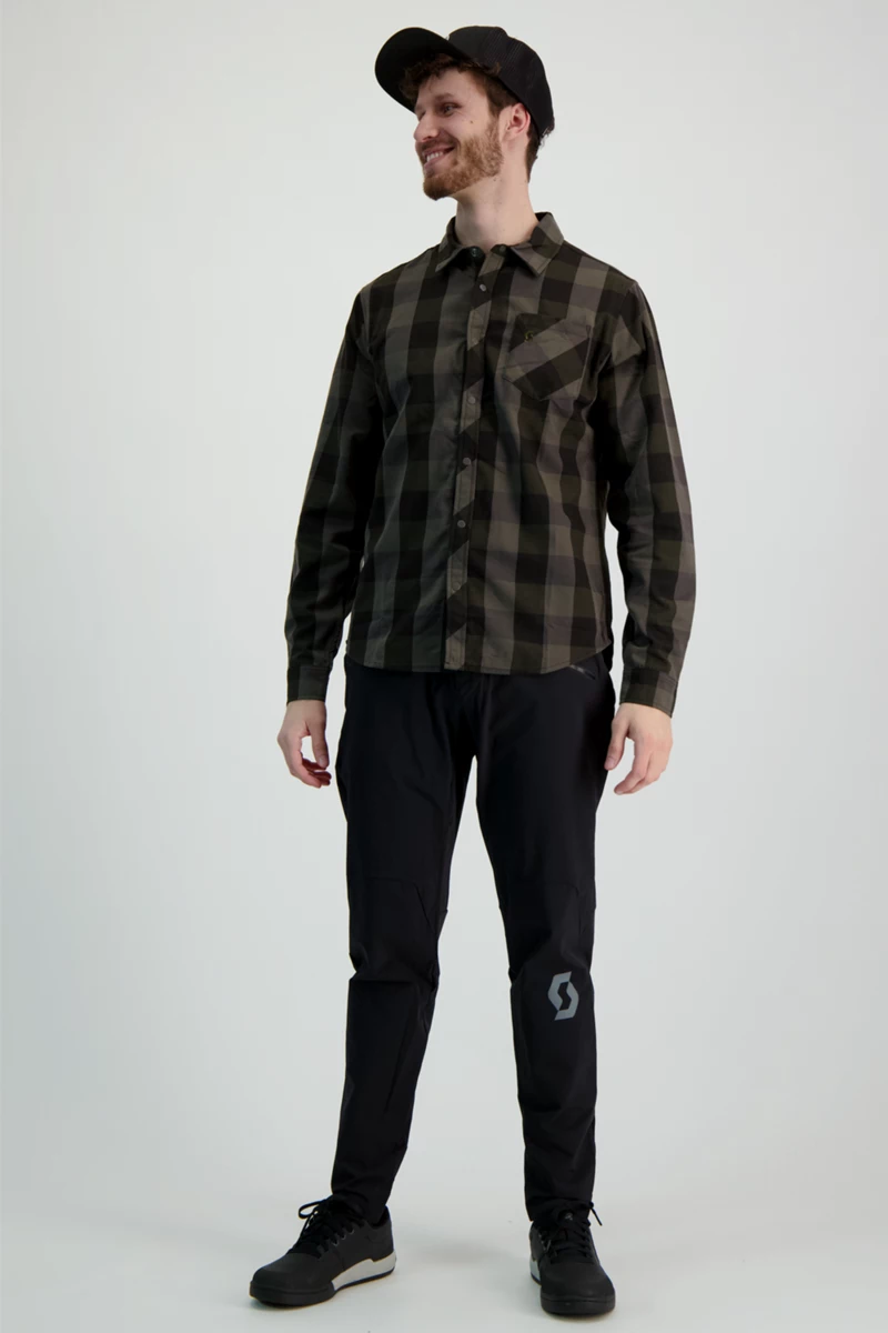 SCOTT Trail Flow Check LS Herren Biketrikot