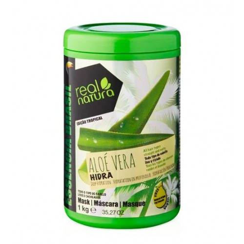 Real Natura Máscara Sem Sal Aloé Vera Hidra 1kg