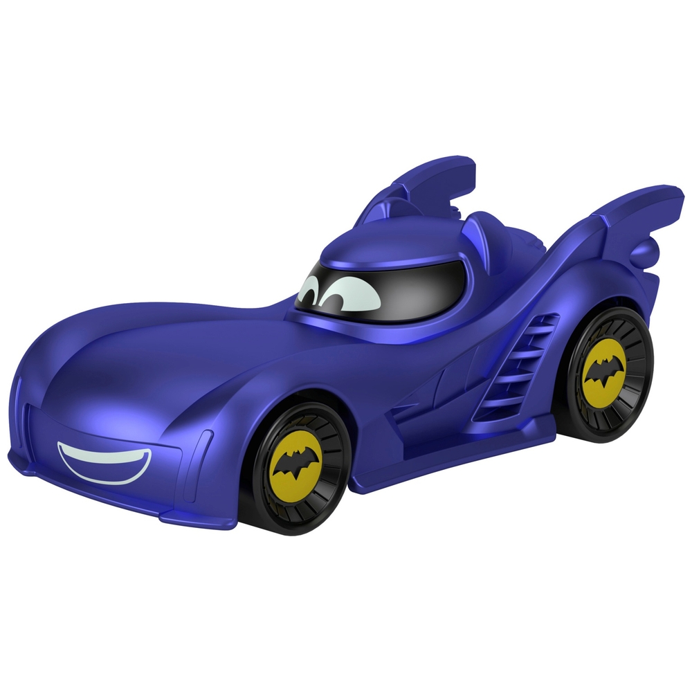 Fisher-Price Batwheels DC 1:55 Druckgussmetall Bam das Batmobil