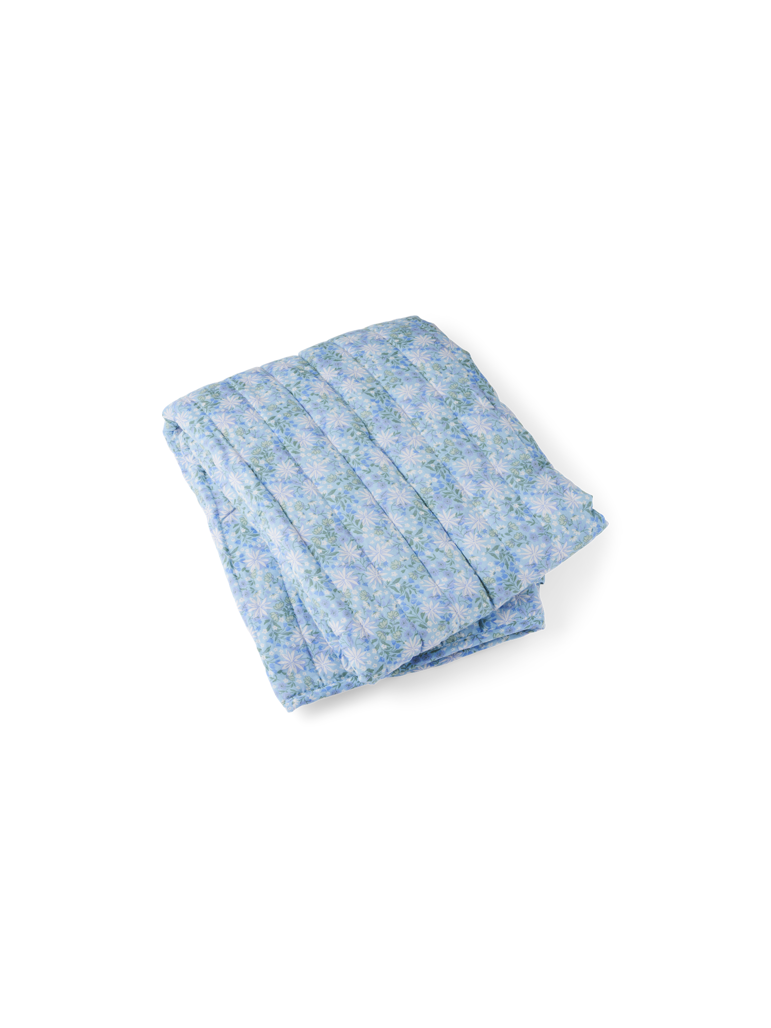 Quiltet tæppe | Bomuld/polyester. 130 x 170 cm.  | Off White