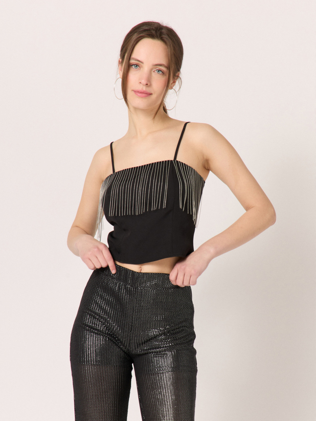 Bustier détail chaine