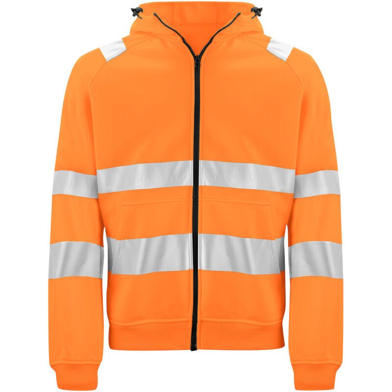 ProJob 6132 SWEATSHIRT FULL ZIP CAPUCHE - EN ISO 20471 CLASSE 3