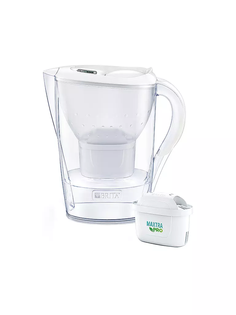 BRITA Wasserfilter MARELLA 1,4l Weiss weiss