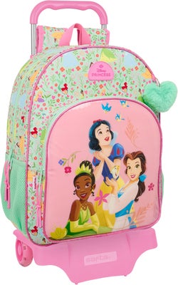 Disney Princess Trolley Trillekoffert 21L Bloom, Turkis/Lyserosa
