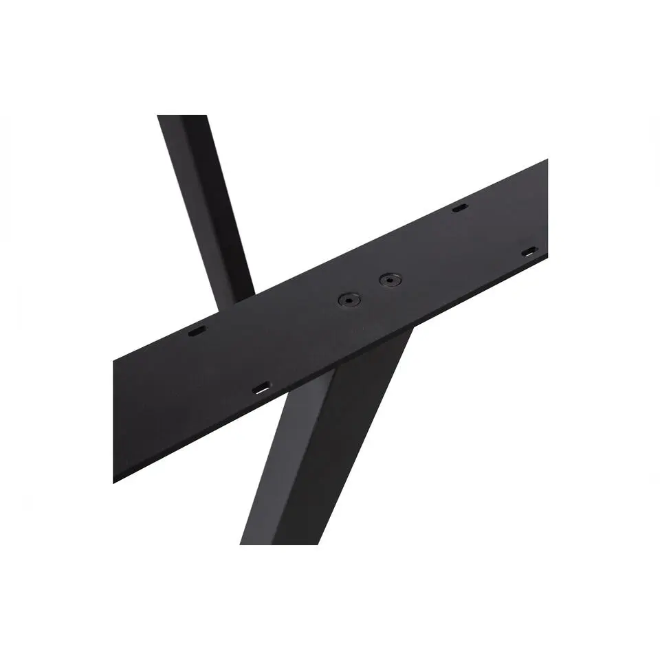 WOOOD Tablo Tafelpoot - Metaal - Zwart - 73x147x71