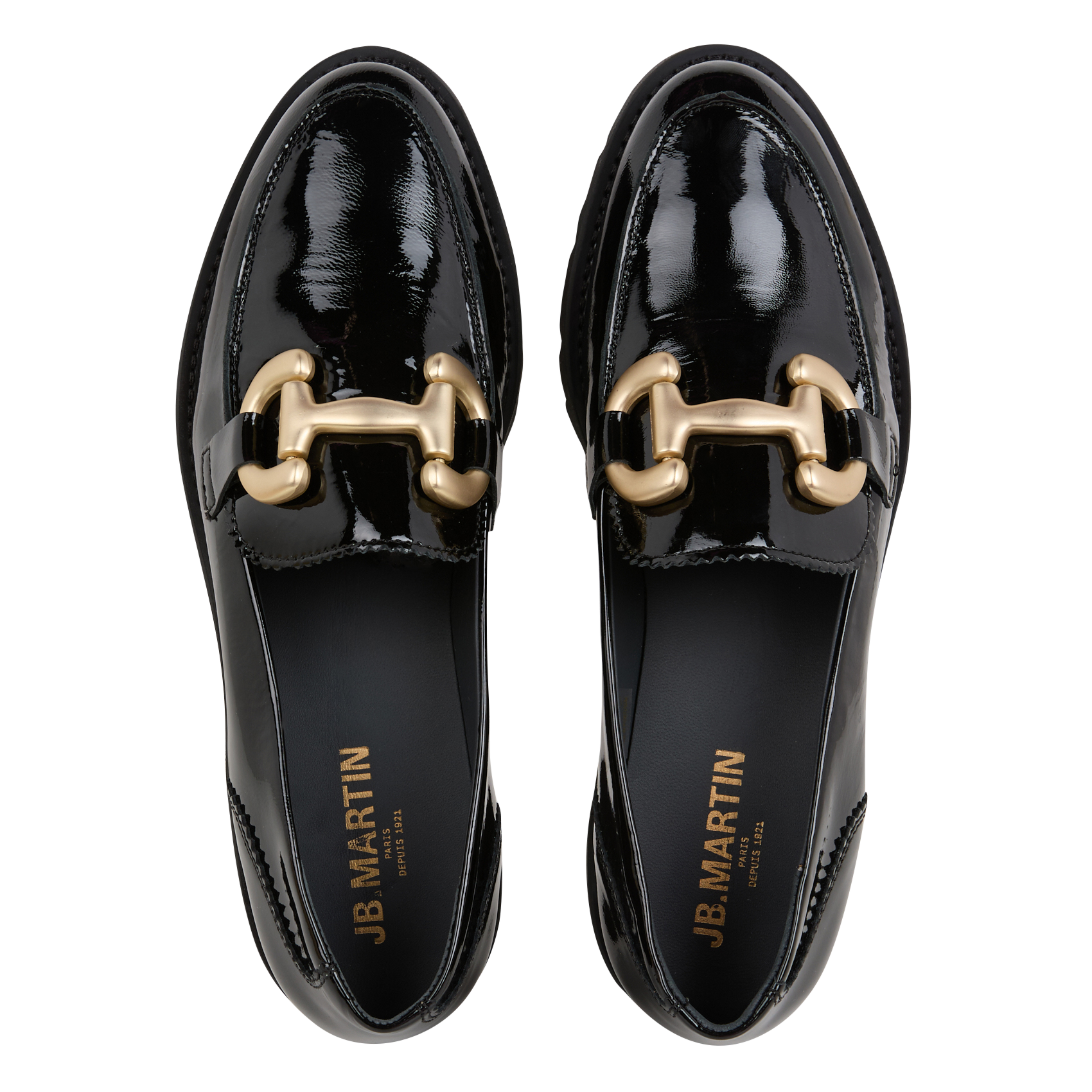 FRIVOLE - Mocassins en cuir | Noir
