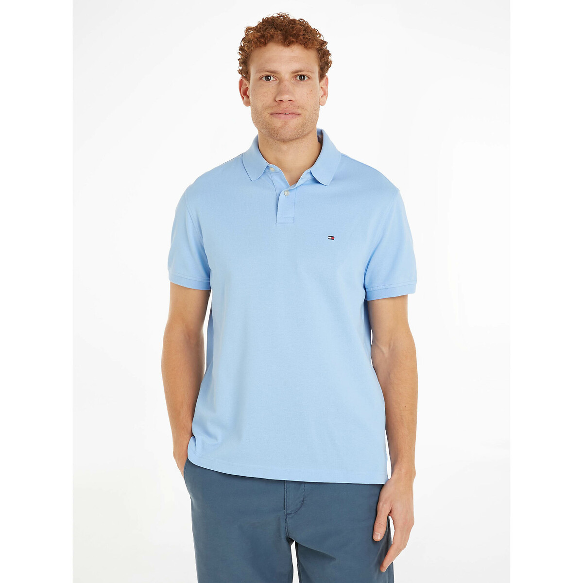 TOMMY HILFIGER<br>Camisa polo de manga curta, tamanho regular 1985