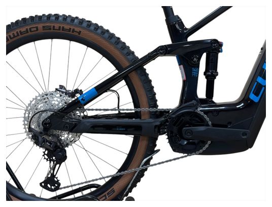Produit reconditionné . Cube Stereo Hybrid 140 HPC SLX 750 Carbon . SHIMANO XT 2024 .  VTT électrique . Cube . très bon état