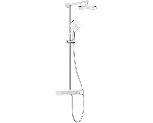 AVITAL douchekolom incl. thermostaat ONDAVA chroom met thermostaat Smart Control