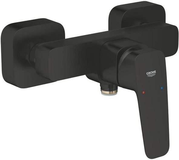 Grohe - Cubeo - Douchemengkraan - Mat Zwart - Opbouw