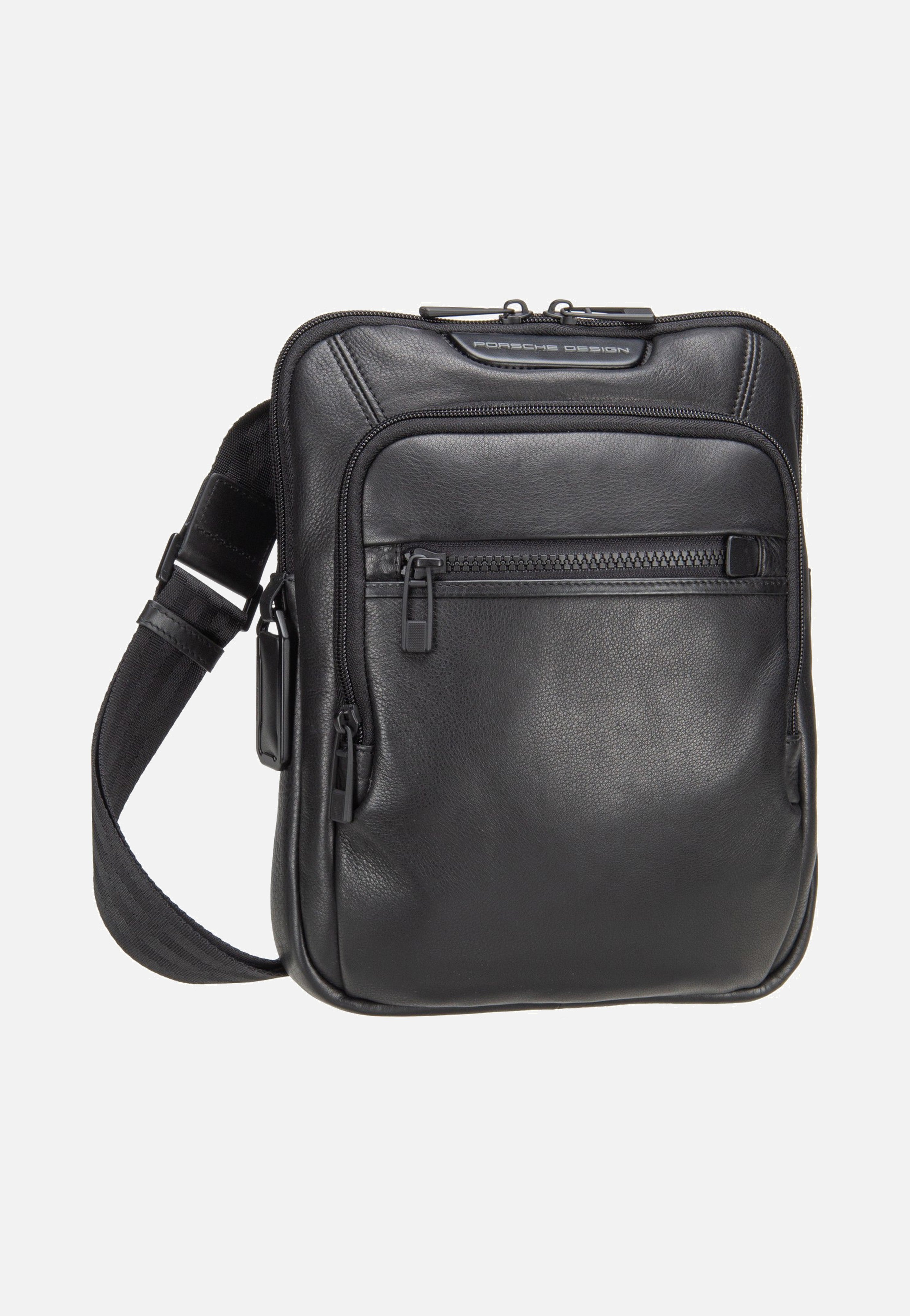 Roadster Leather Evo Shoulder Black - Crossbody Bag
