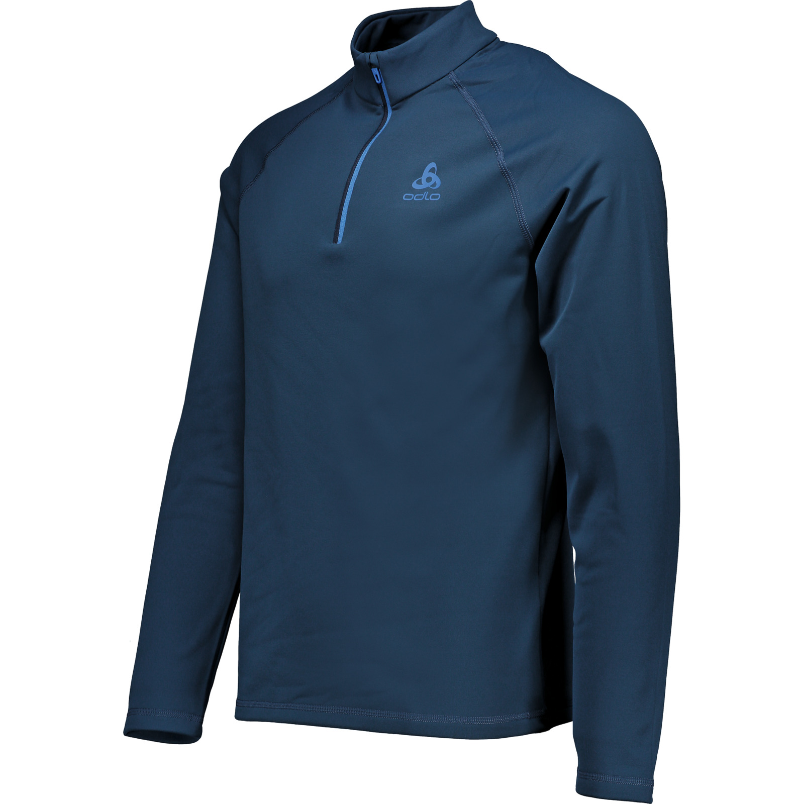Odlo Herren-Thermolangarmshirt Besso Midlyer Half Zipp XL, dunkelblau