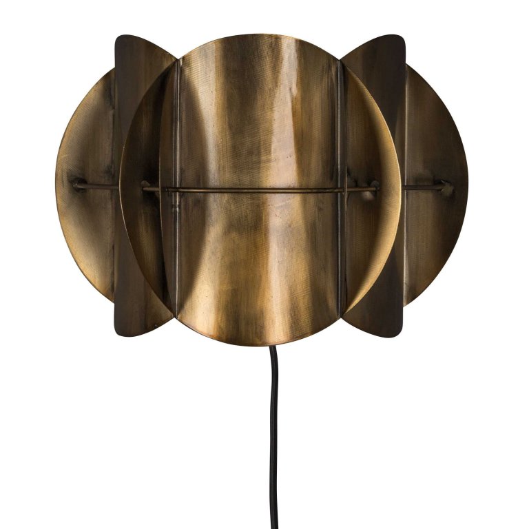Dutchbone Corridor wandlamp antique brass