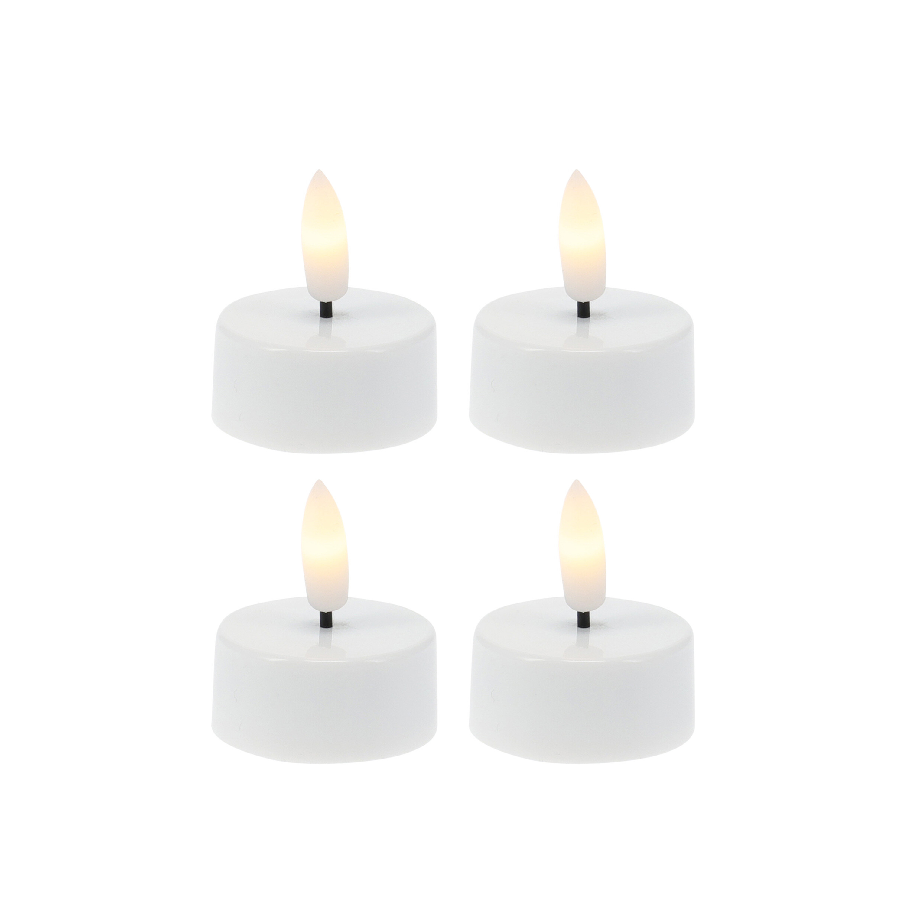 LED Kerzen Set 9-teilig weiss