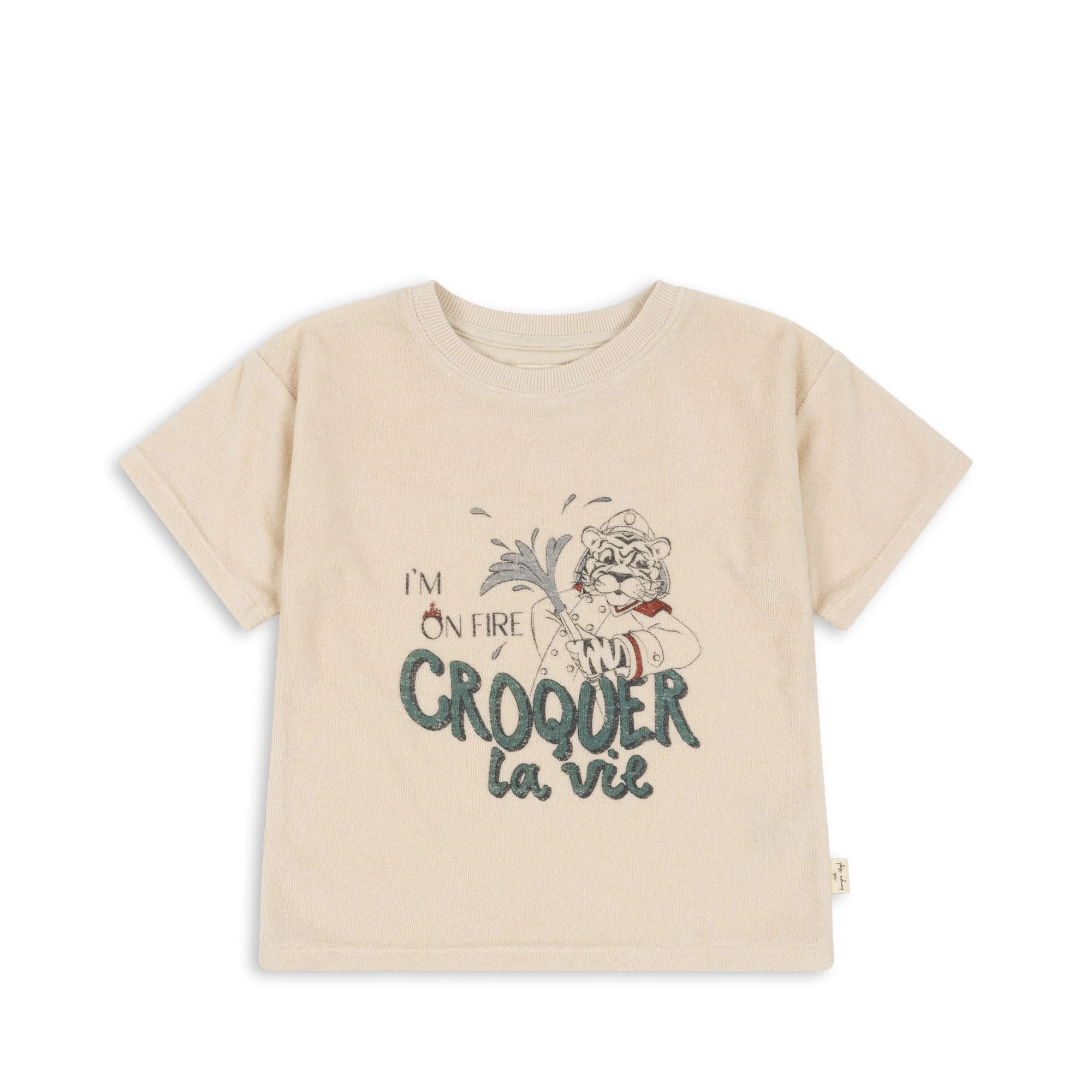 itty tee - ANTIQUE WHITE - 6M