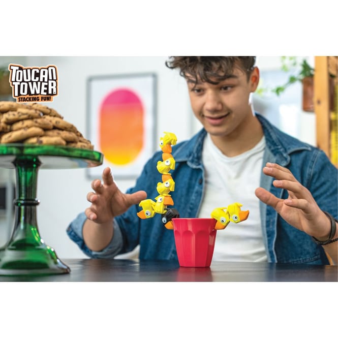 Toucan Tower - Stacking Fun - grün