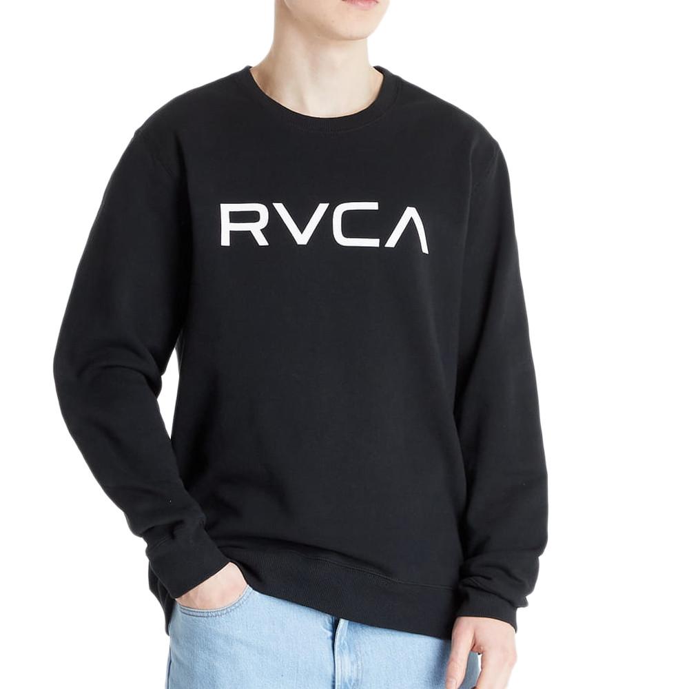 RVCA Sweat Noir Homme RVCA Big Crew