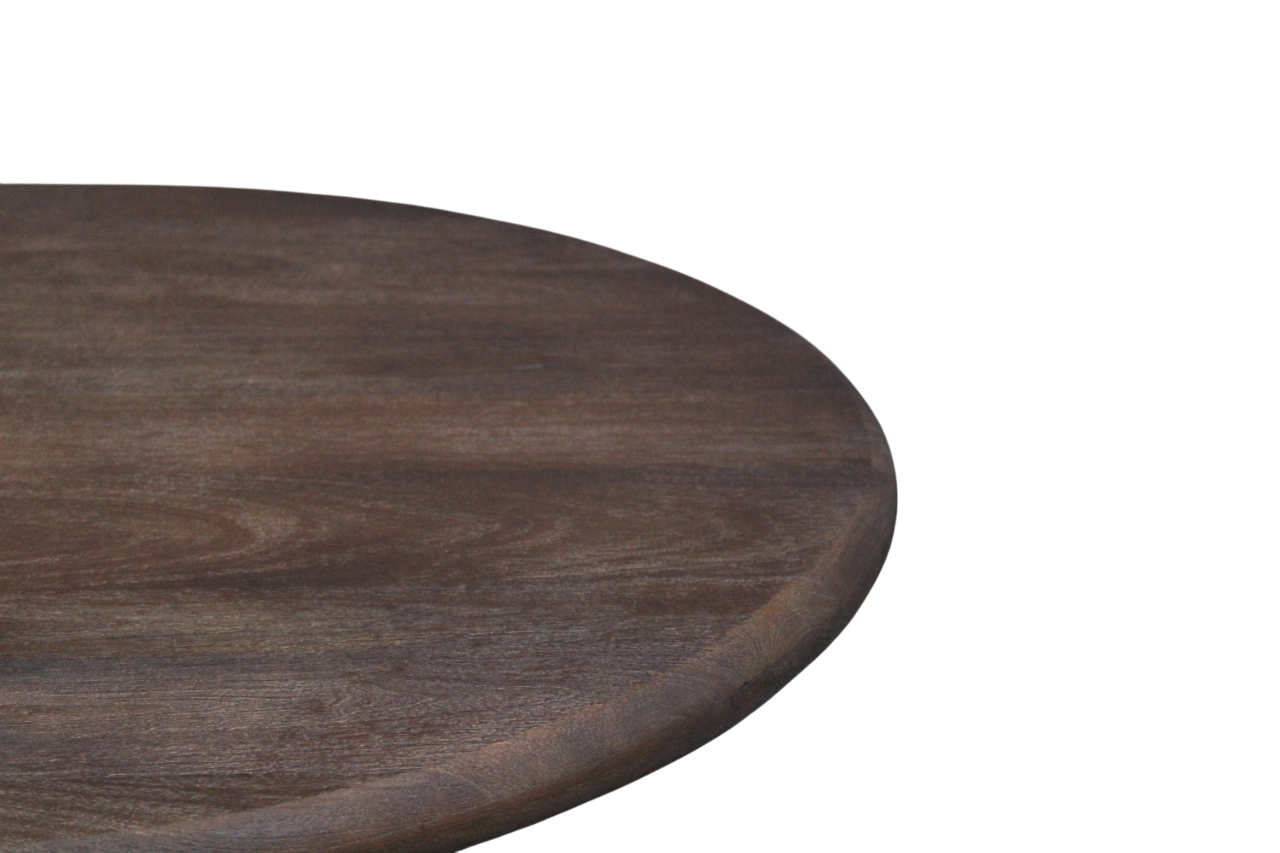 Eettafel Lissabon ovaal kolompoot 160cm