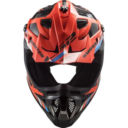 Casque cross LS2 MX700 - SUBVERTER EVO - STOMP 2023 - Orange / Noir