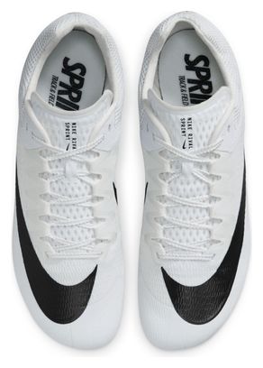 Chaussures d'Atléthisme Nike Zoom Rival Sprint Unisexe Blanc