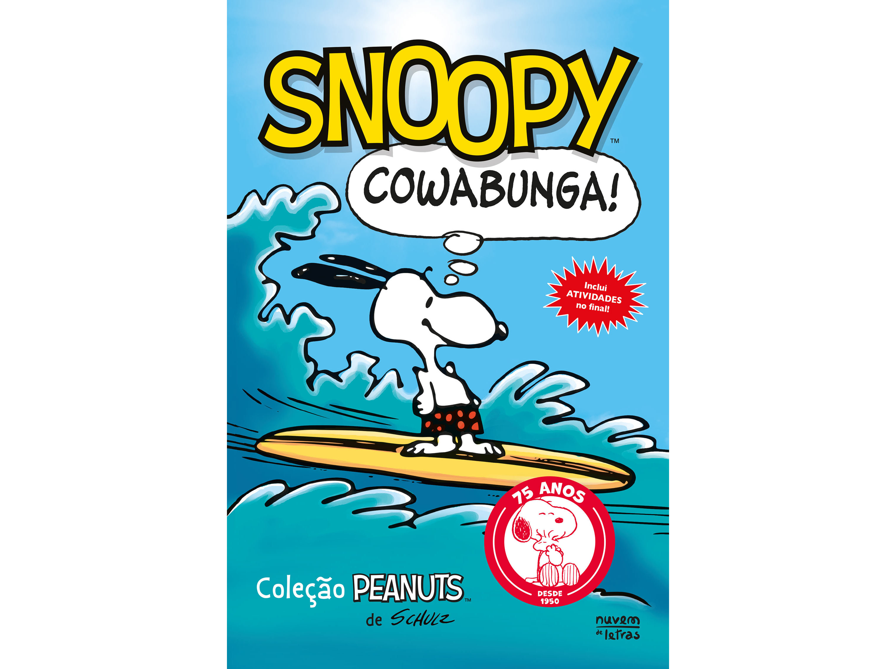 LIVRO PEANUTS: SNOOPY: COWABUNGA!: NOVELA GRÁFICA