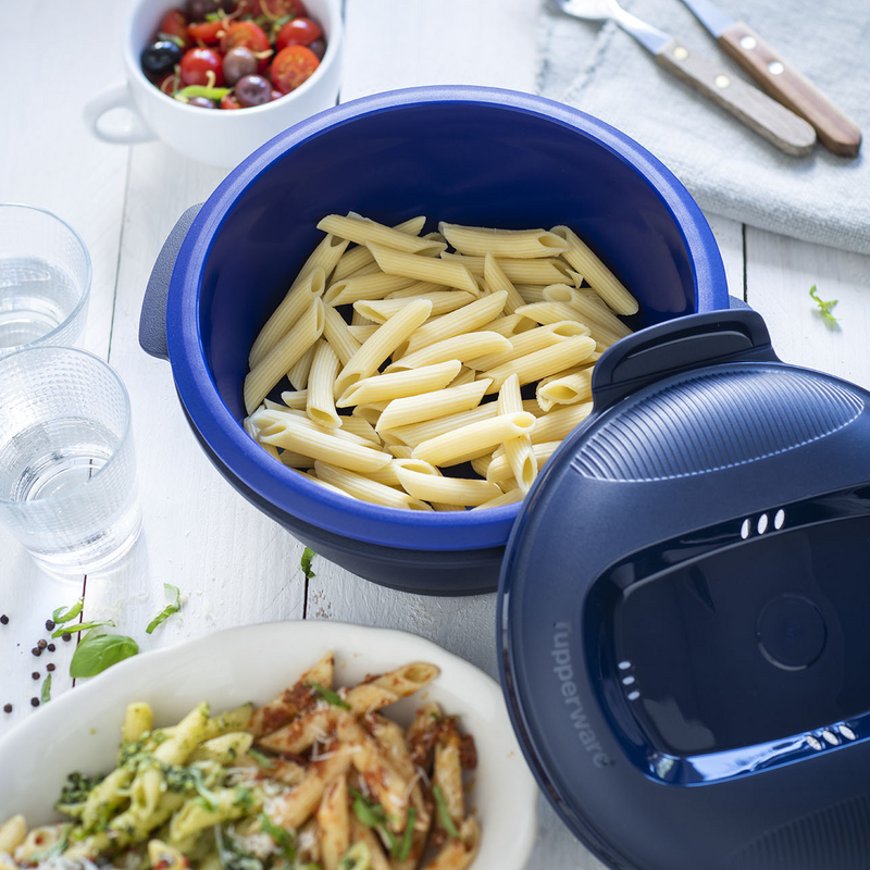 Micro-CombiGourmet 3 l Das Multitalent für die Mikrowelle: Reiskocher, Pasta-Maker, Dampfgarer & Kochtopf