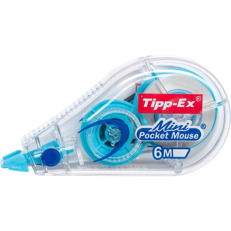 Correcteur à sec Pocket Mouse Fun Tipp-Ex largeur 5 mm - Longueur 6 m