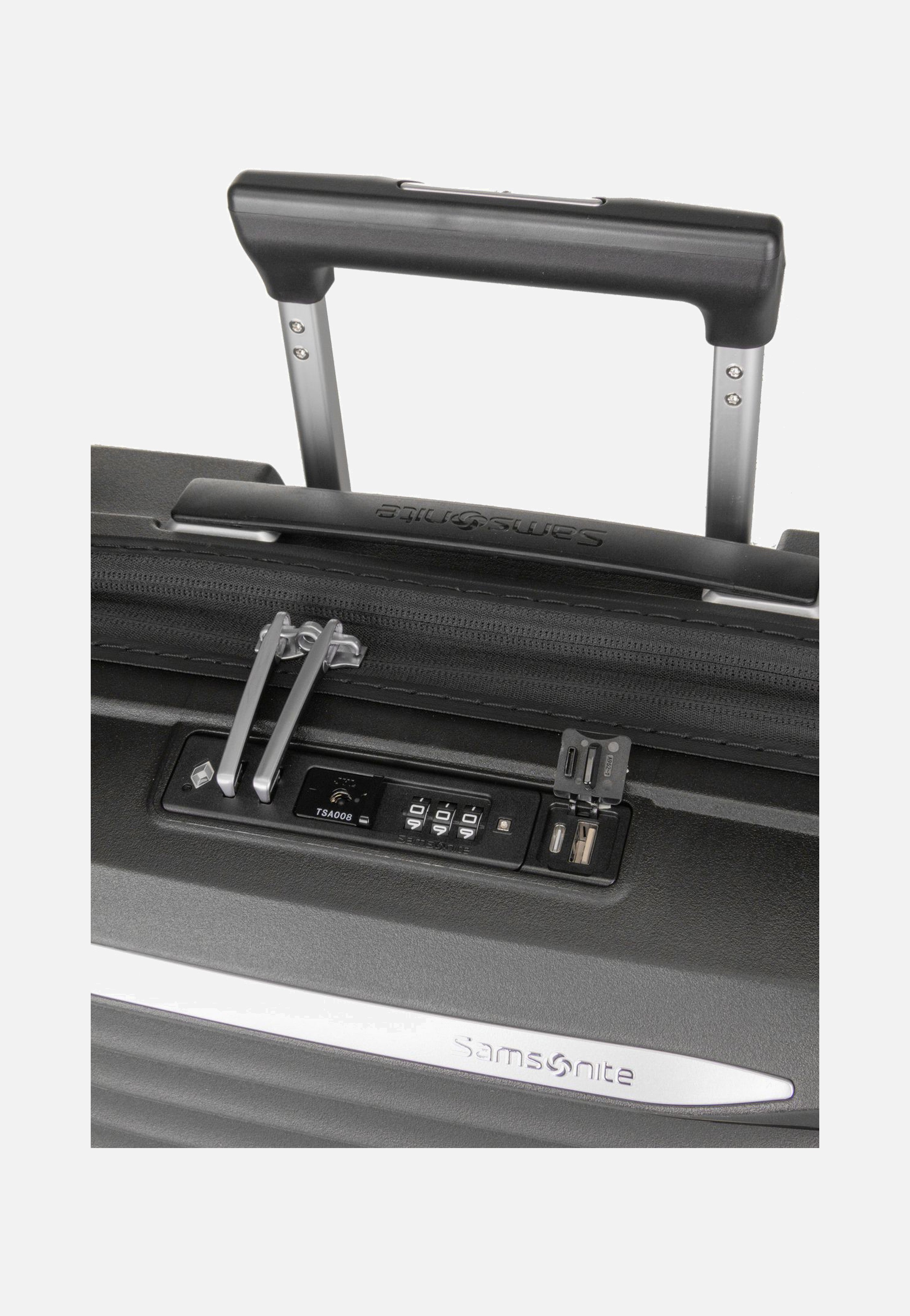 Upscape Spinner 55 EXP Black - Koffer