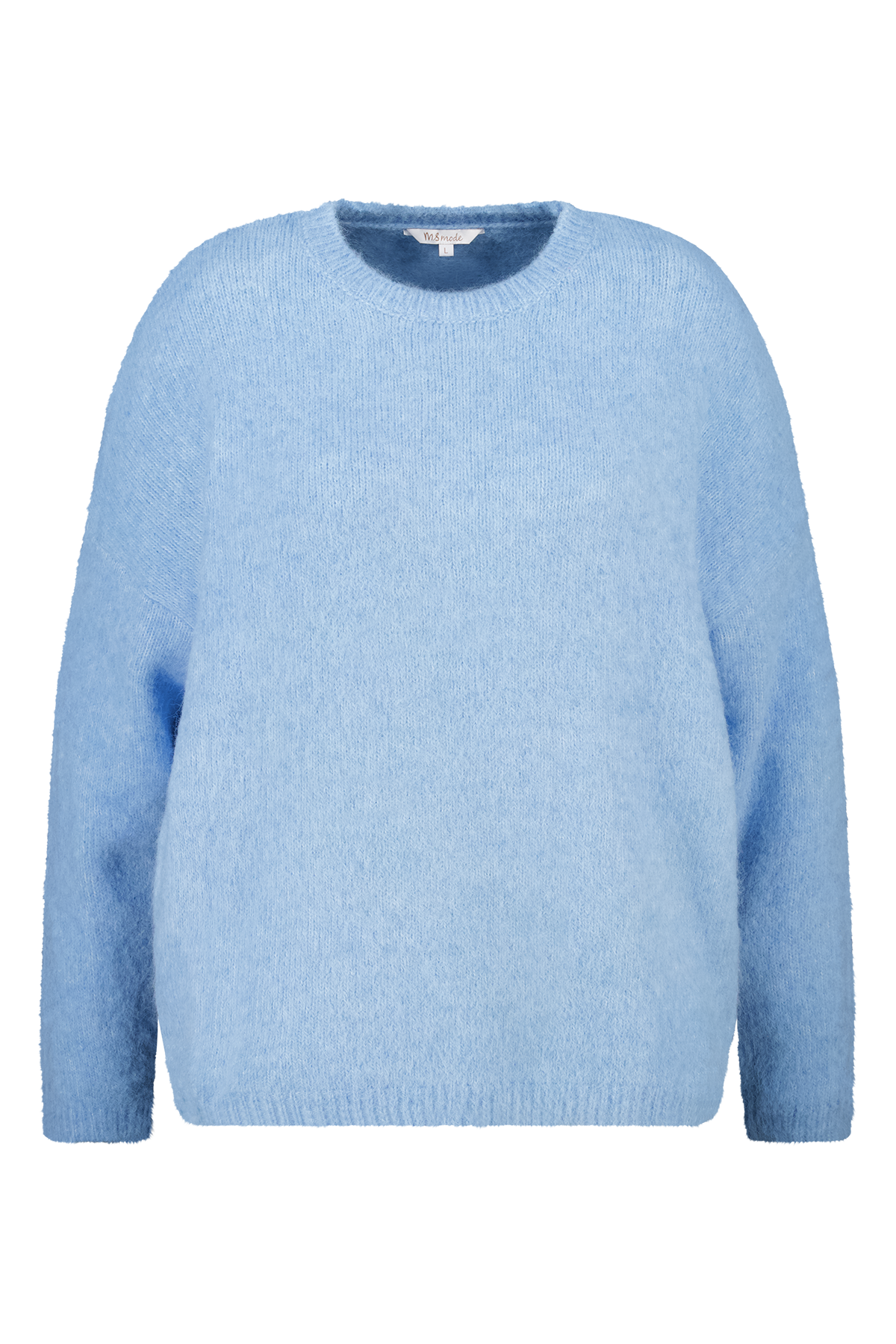 Gebreide trui blauw