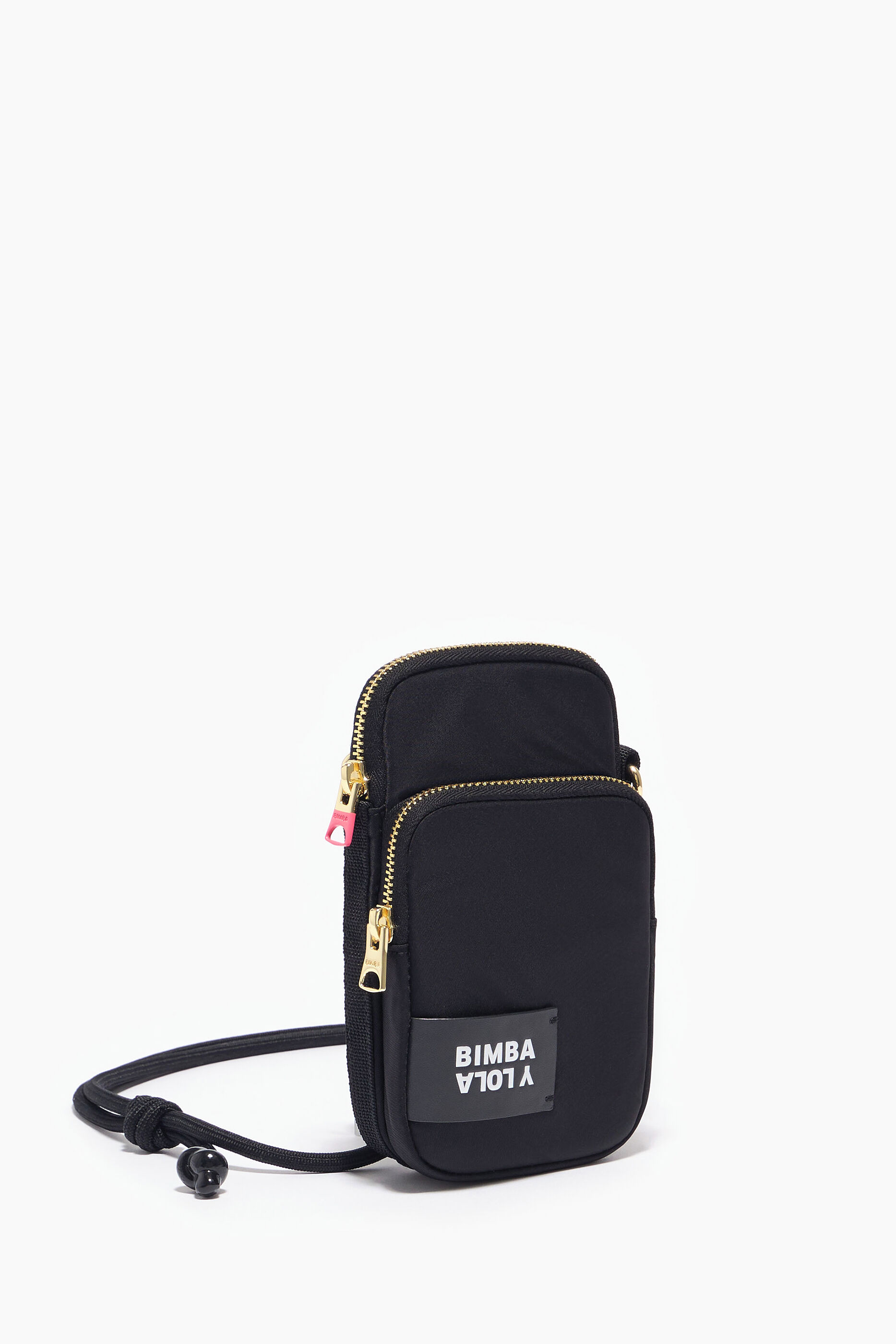Bolsa pequena de náilon preta