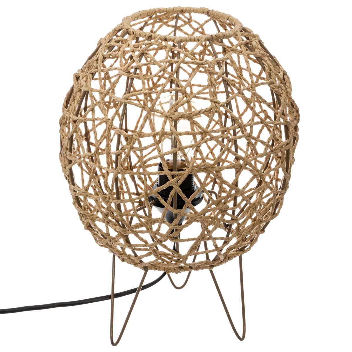 LAMPE A POSER BOULE D.26CM